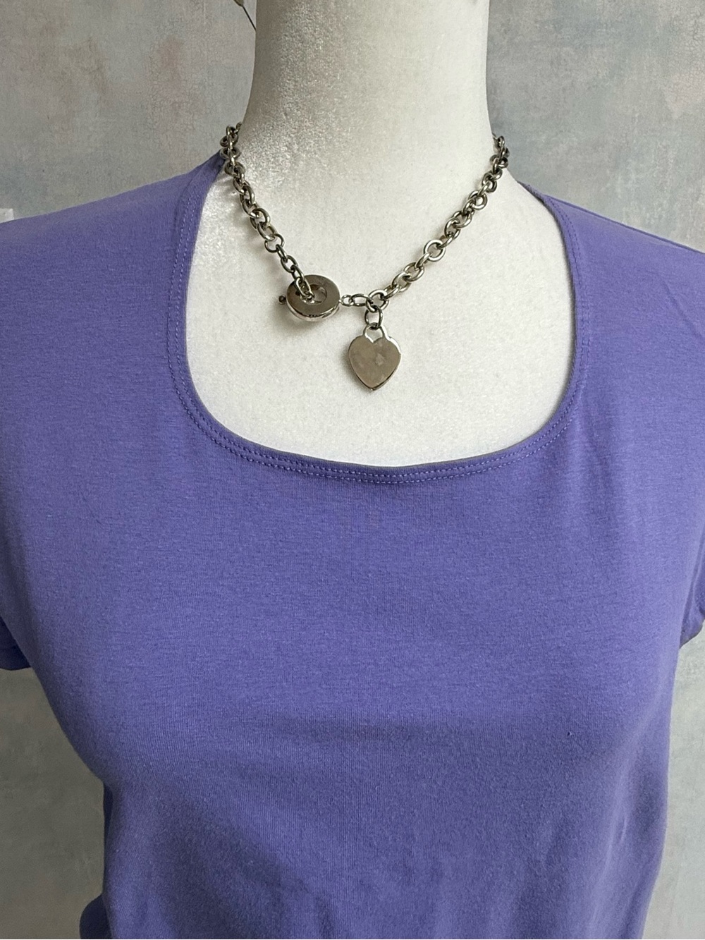 NWOT Dress Barn Spandex Tee - Scoop Neck, Short Sleeve, Quality,Great 4 Layering
